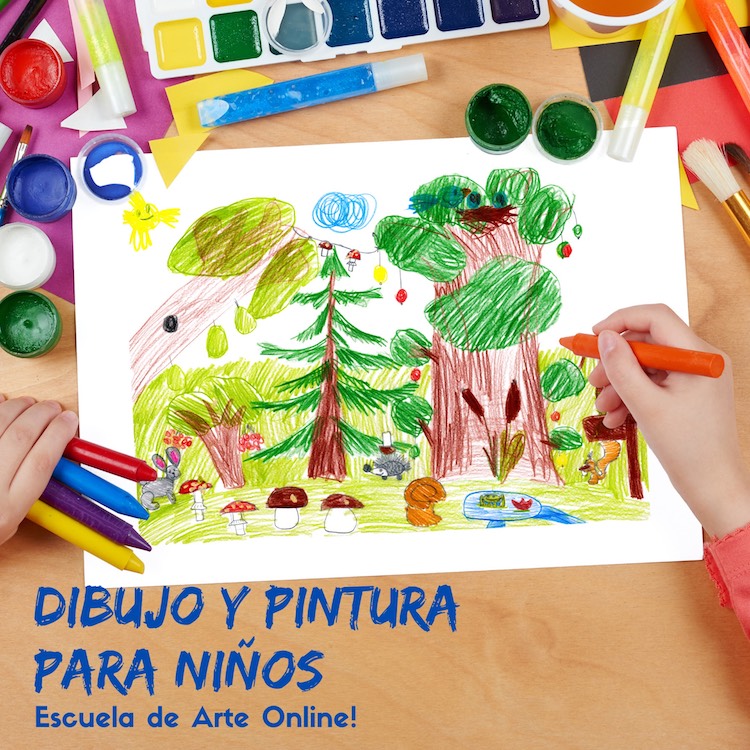 taller de dibujo y pintura para niños